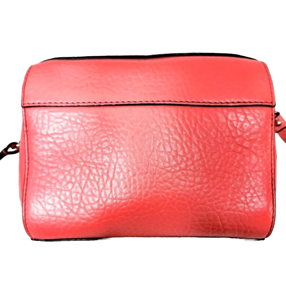 KATE SPADE Perri Lane Bubbles Leather Crossbody Bag $338 Coral Pink - Picture 9 of 16
